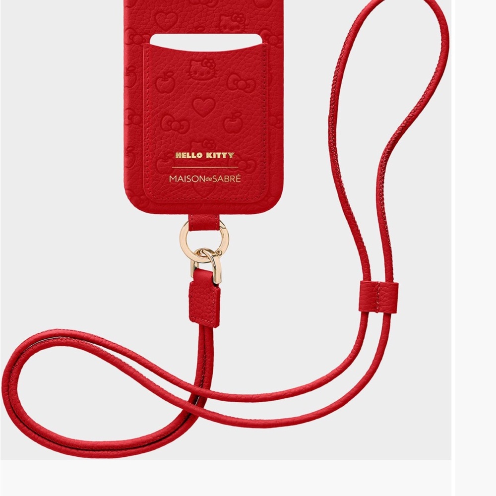 Hello Kitty Red Phone Lanyard